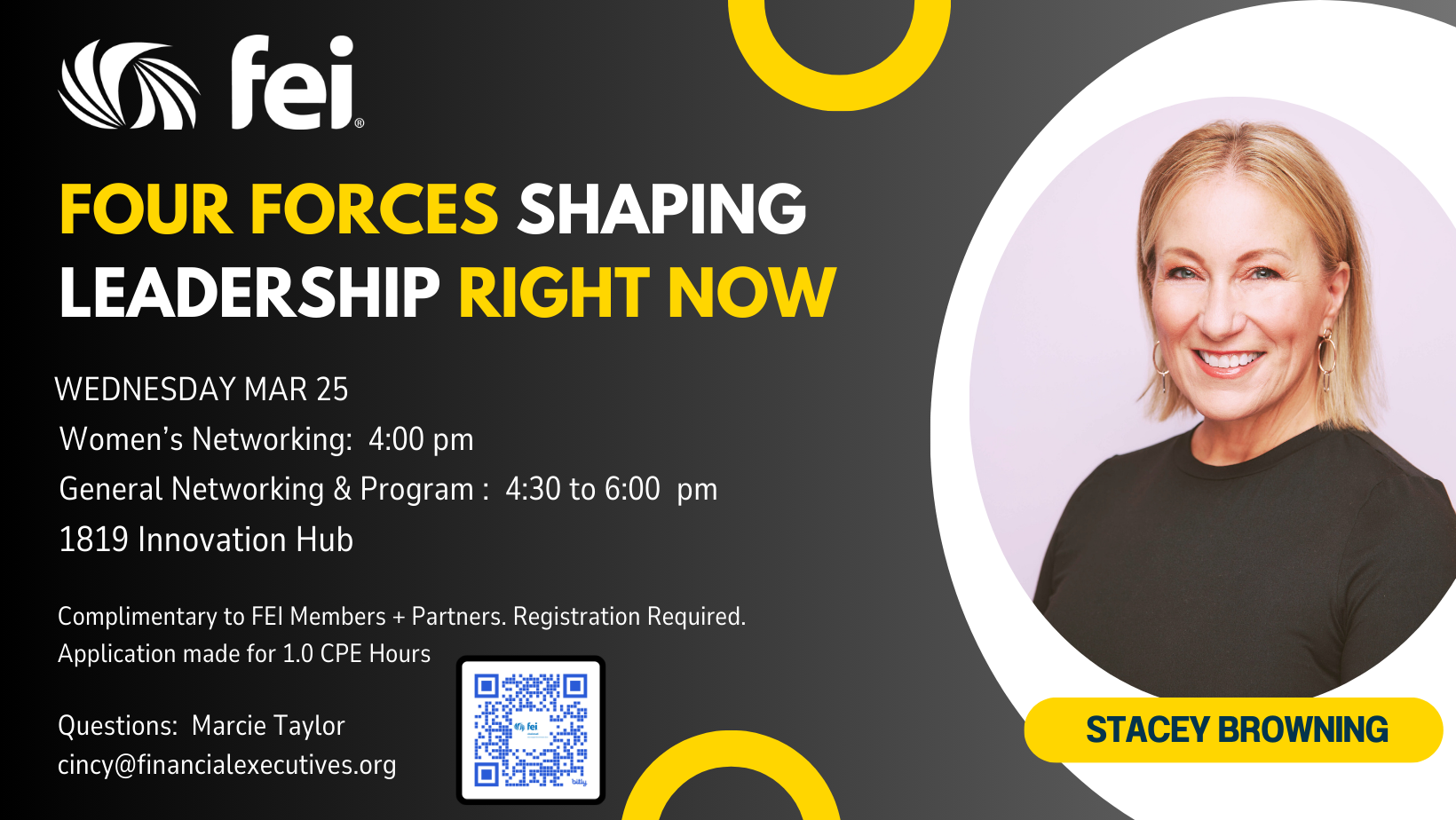 Four Forces Shaping Leadership Right Now with Stacey Browning